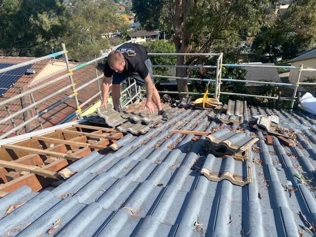 Roof repair in Logan